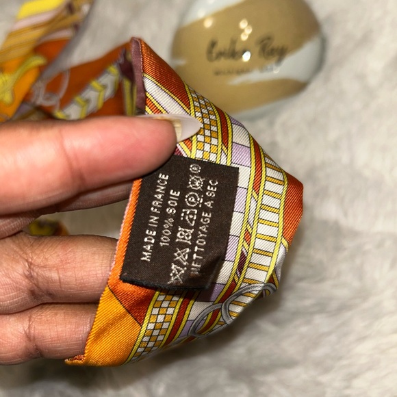 Hermes Brides Et Gris-Gris Bandeau - Picture 2 of 13